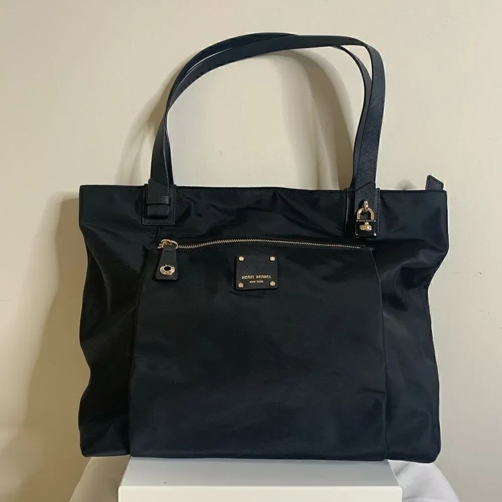 Henri Bendel Jetsetter Tote/Shopper - Black